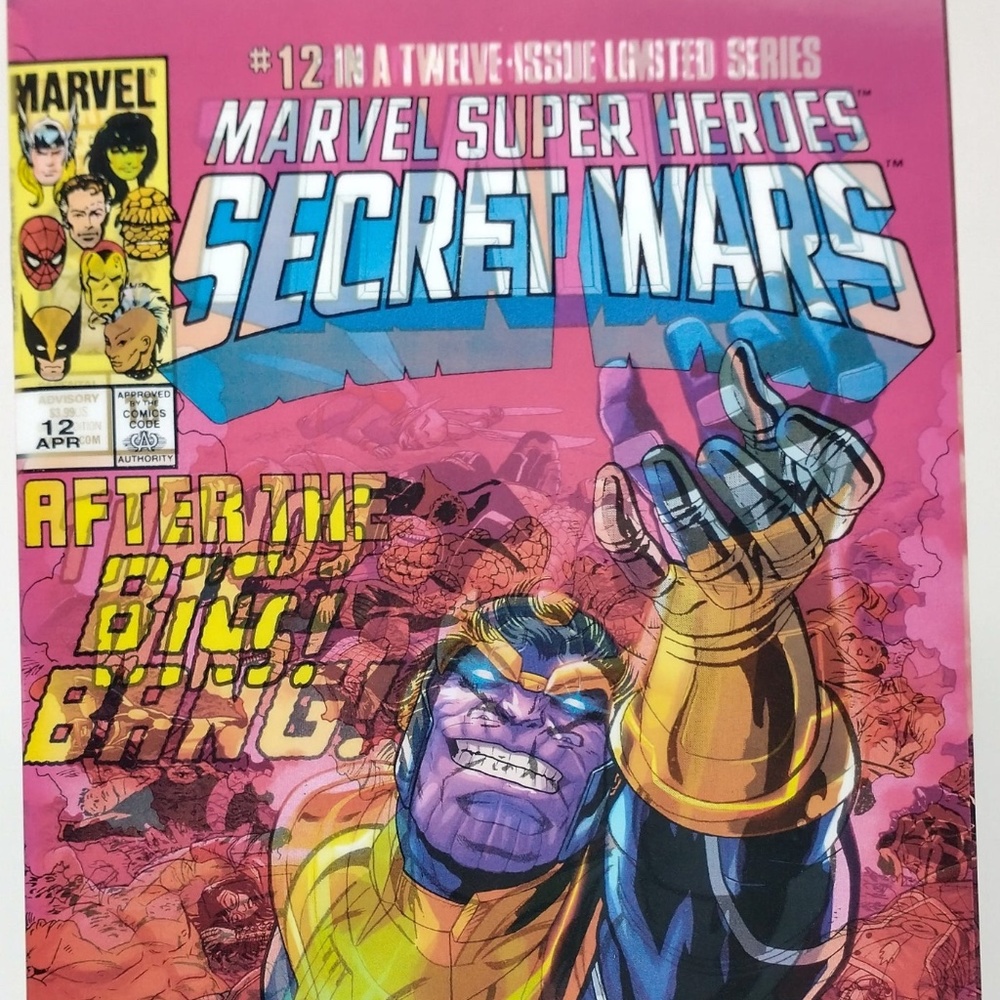 Thanos #13 1st Appearance Of Cosmic Ghost Rider Lenticular Cover NM